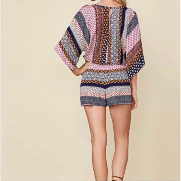 26. Venus Mixed Print Romper size S - Picture 3 of 11